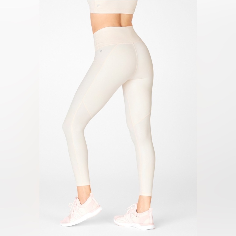 Fabletics High- Wasted Iridescent Luxe‎ 7/8 Size XXS NWT